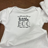 An embroidery design "little Boo" by snugglepuppyapplique.com