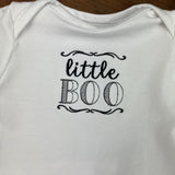 An embroidery design "little Boo" by snugglepuppyapplique.com