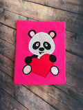 Panda Saint-Valentin
