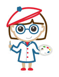 Fille artiste