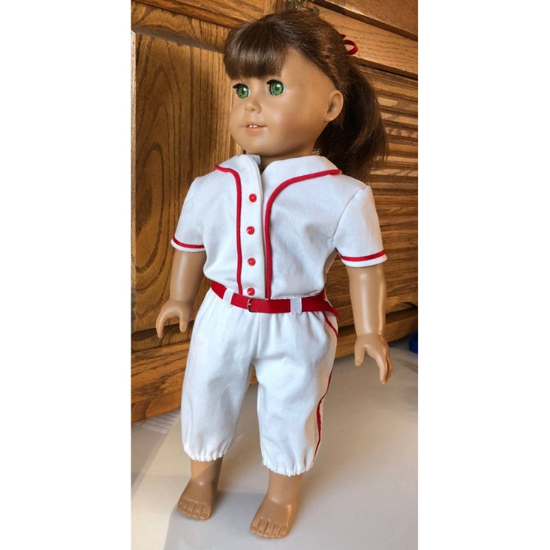 18 Inch Doll Clothes Handmade Detroit Tigers Baseball Print 