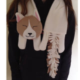 Cat Scarf Sewing Pattern, snugglepuppyapplique.com