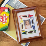 Crayon frame