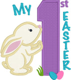 My first Easter applique embroidery design, snugglepuppyapplique.com