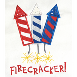 firecracker applique embroidery design, snugglepuppyapplique.com