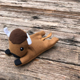 In the hoop buffalo bean bag by snugglepuppyapplique.com