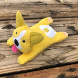 In the hoop Welsh Corgi beanbag embroidery design by snugglepuppyapplique.com