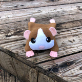 In the hoop Guinea Pig or Hamster beanbag by snugglepuppyapplique.com