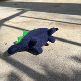 In the hoop Stegosaurus dinosaur stuffy embroidery design by snugglepuppyapplique.com