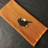 Primitive Raven zigzag applique embroidery design, snugglepuppyapplique.com