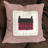 Primitive Style House Zigzag Applique Embroidery Design, Snugglepuppyapplique.com