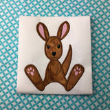 Baby Kangaroo Joey Applique Embroidery Design by Snugglepuppyapplique.com
