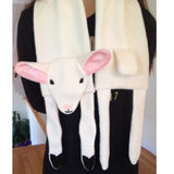Lamb Scarf Sewing Pattern, snugglepuppyapplique.com