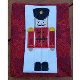 Nutcracker applique embroidery design