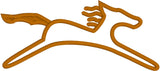 Southwest style horse applique embroidery design, snugglepuppyapplique.com