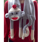 Sock monkey sewing pattern, snugglepuppyapplique.com