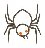 An applique of a spider by snugglepuppyapplique.com