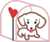 Chien de boîte aux lettres