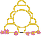 Beehive Monogram Frame