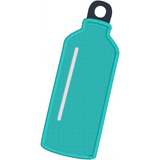 Water bottle applique Embroidery Design by snugglepuppyapplique.com