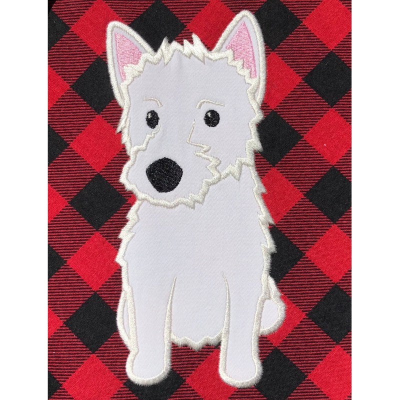 West Highland Terrier Puppy sottobicchiere – Westie Dog cute White Breeder Gift # 15223