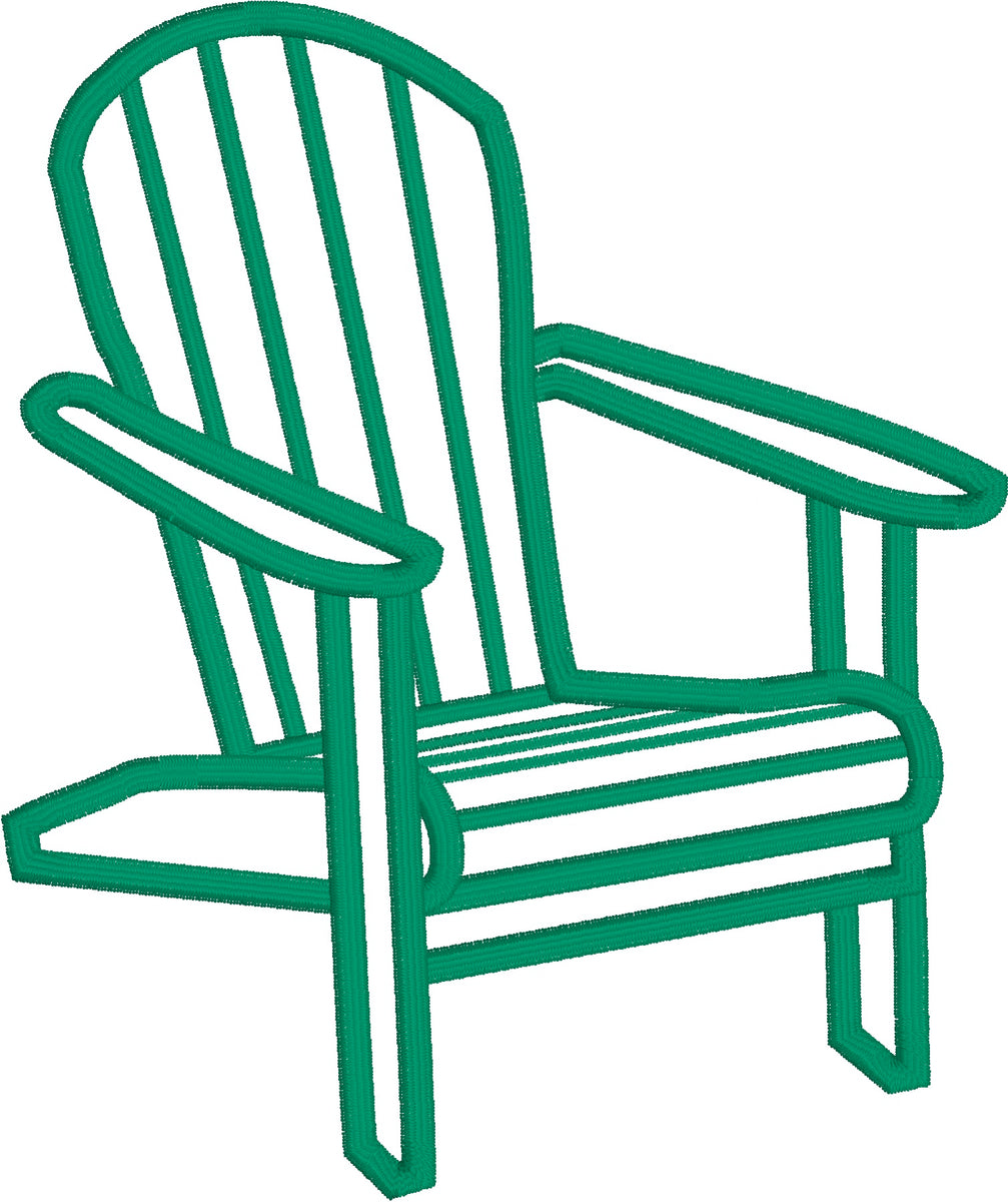 Mini Adirondack Chair Template Graphic by Hey JB Design · Creative