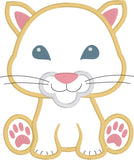 Cougar/jaguar Appliqué Embroidery Design, snugglepuppyapplique.com