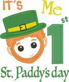 Moi, le premier jour de la Saint-Paddy