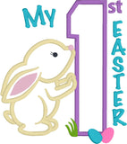 My first Easter applique embroidery design, snugglepuppyapplique.com