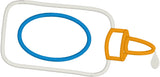 Glue bottle Back to school Applique Embroidery Design, snugglepuppyapplique.com