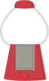 Gumball machine applique embroidery design, snugglepuppyapplique.com