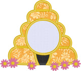 Beehive Monogram Frame