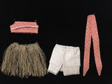 Moana inspired outfit sewing pattern for 18 inch doll, snugglepuppyapplique.com