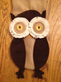 Owl Scarf Sewing Pattern, snugglepuppyapplique.com
