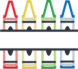 Split Crayon Back to School Applique Embroidery Design, snugglpuppyapplique.com