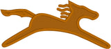 Southwest style horse applique embroidery design, snugglepuppyapplique.com