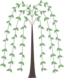Primitive Willow Embroidery Design, snugglepuppyapplique.com