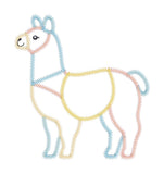 Patchwork Llama Zigzag