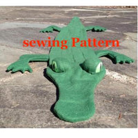 Alligator Scarf Sewing Pattern, snugglepuppyapplique.com
