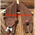 Bear Scarf Sewing Pattern, snugglepuppydesign.com