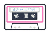 An applique of a cassette tape by snugglepuppyapplique.com