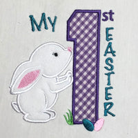 My first Easter applique embroidery design, snugglepuppyapplique.com