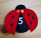 ITH Ladybug Math (0-10) embroidery design, snugglepuppyapplique.com