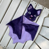 ITH Bat Lovey embroidery design by snugglepuppyapplique.com