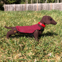 ITH Dachshund Dog embroidery design, snugglepuppyapplique.com