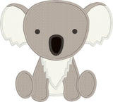 Koala Baby applique embroidery design, snugglepuppyapplique.com