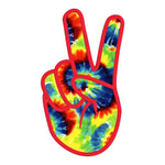 An applique of fingers forming the peace sign by snugglepuppyapplique.com