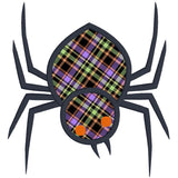 An applique of a spider by snugglepuppyapplique.com