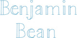 Benjamin Bean-Schriftart