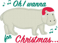 Hippo Christmas